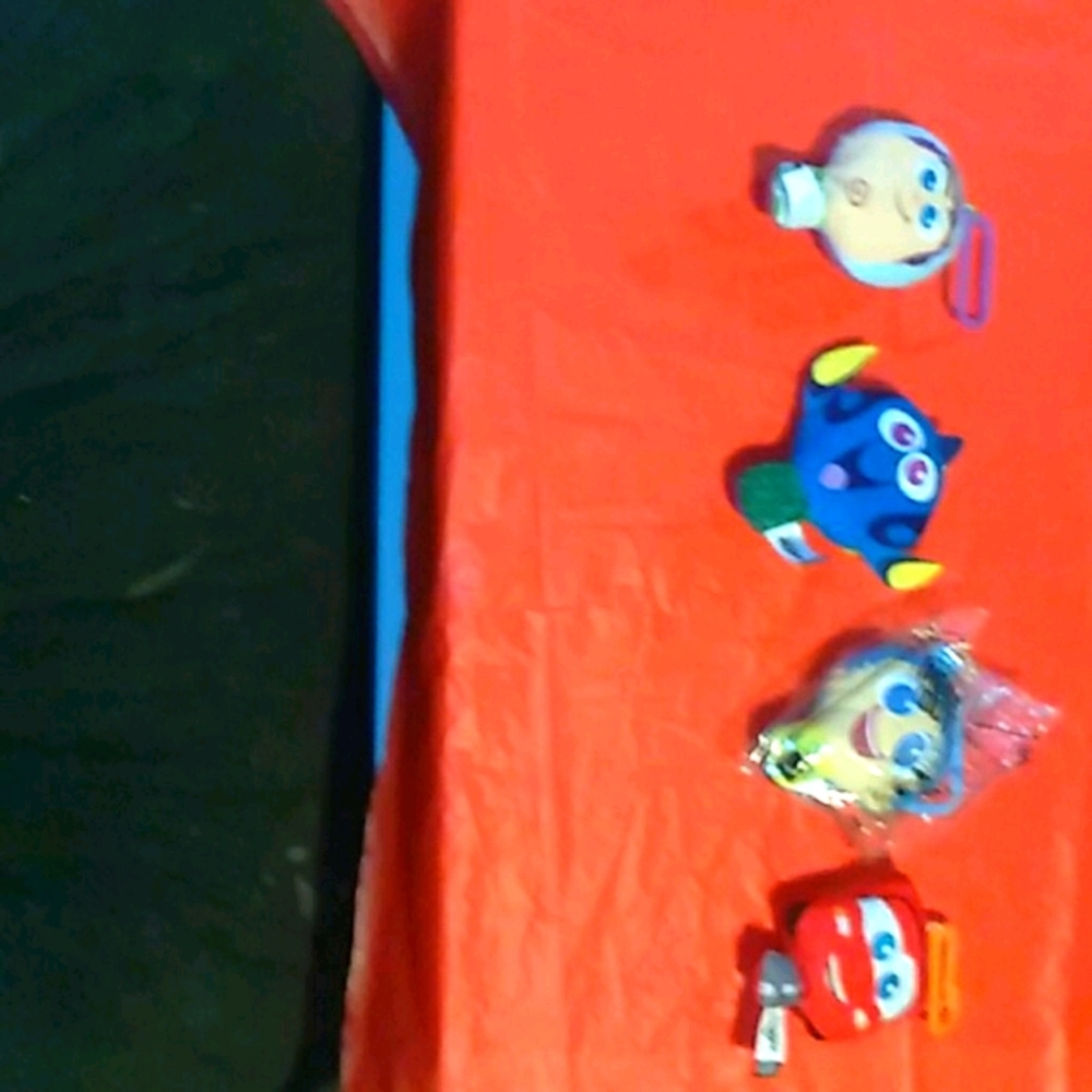 Disney character plushie set